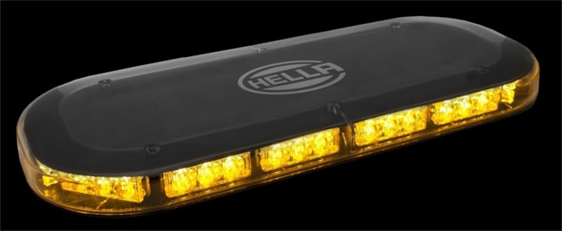 Load image into Gallery viewer, Hella MLB 200 Amber Fixed Micro LED Light Bar 12-24V
