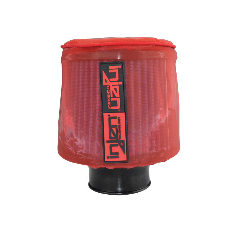 Load image into Gallery viewer, Injen Red Water Repellant Pre-Filter fits X-1022 6-1/2in Base / 8in Tall / 5-1/2in Top
