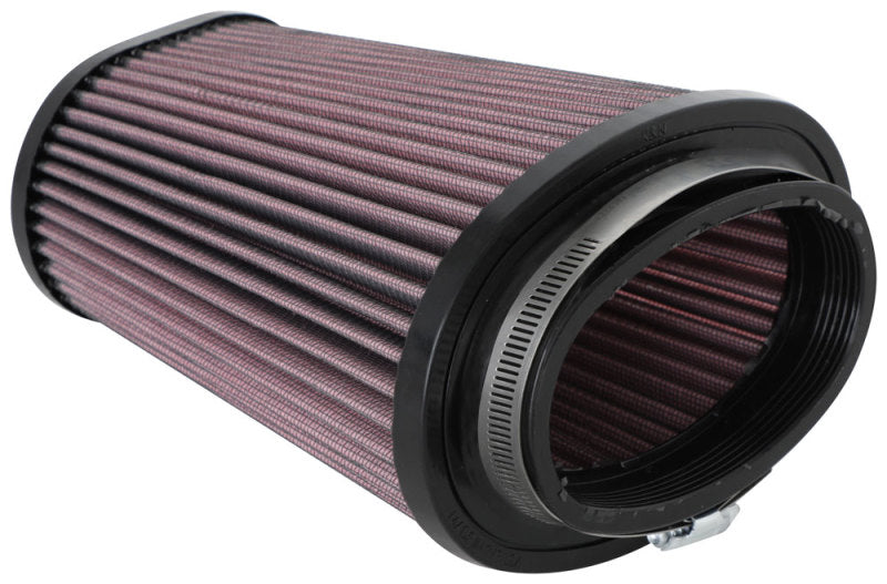 Load image into Gallery viewer, K&amp;N Universal Clamp-On Air Filter 2.844x4.813in Flg ID x 6.5x4.75in B OD x 4.5x3.25in T OD x 7.5in H
