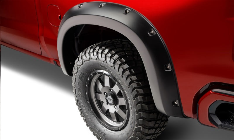 Load image into Gallery viewer, Bushwacker 19-21 Chevrolet Silverado 1500 Pocket Style Flares 4pc - Black
