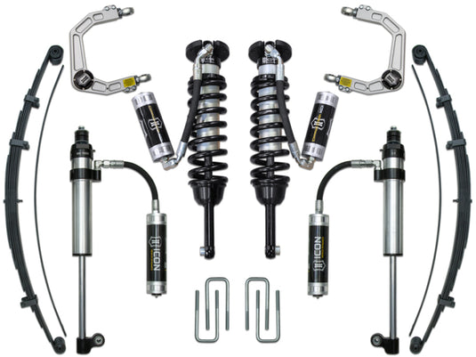 ICON 05-15 Toyota Tacoma 0-3.5in/16-17 Toyota Tacoma 0-2.75in Stage 8 Suspension System w/Billet Uca