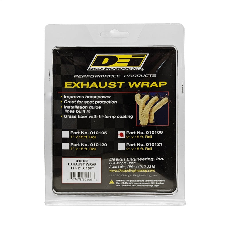 Load image into Gallery viewer, DEI Exhaust Wrap 2in x 15ft - Tan

