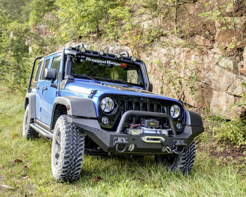 Load image into Gallery viewer, Rugged Ridge 07-18 Jeep Wrangler 3.6L/3.8L XHD Snorkel w/ Pre-Filter
