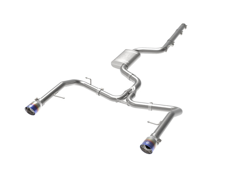 Load image into Gallery viewer, afe 19-21 VW Jetta GLI (MKVII) L4-2.0L (t) MACH Force-Xp 304 SS Cat-Back Exhaust System Blue Tips
