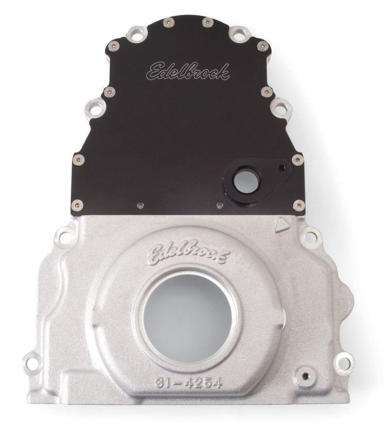Load image into Gallery viewer, Edelbrock Timing Cover 2-Piece for GM Gen 4 Ls-Series
