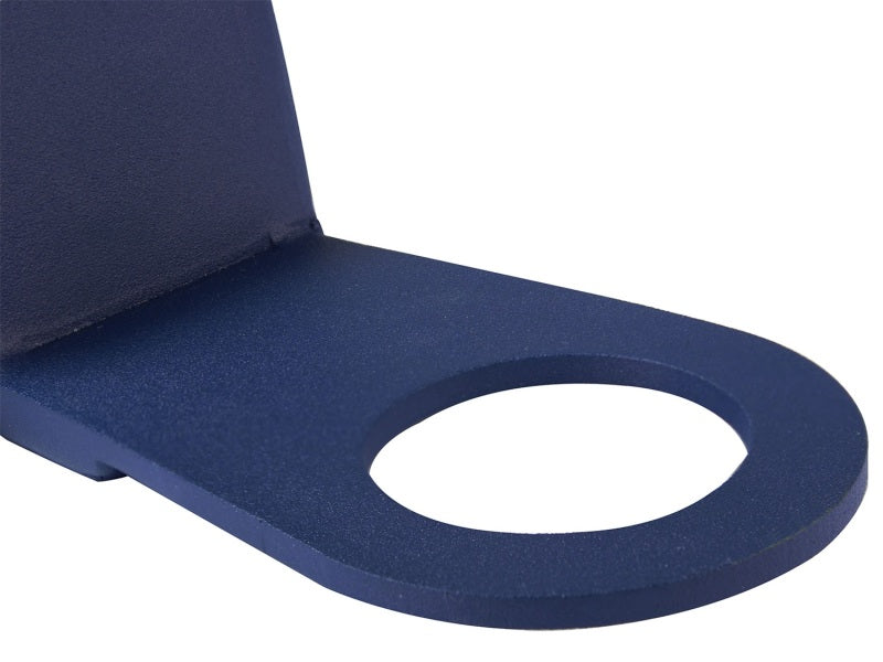 Load image into Gallery viewer, aFe Control Rear Tow Hook Blue 05-13 Chevrolet Corvette (C6)
