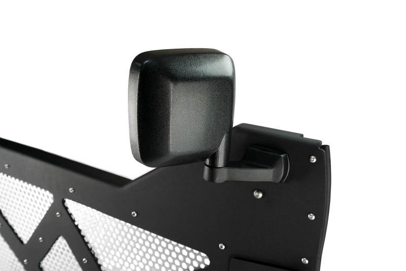 Load image into Gallery viewer, DV8 18-22 Jeep 4 Door JL/JT Aluminum Half Doors with Perforated Mesh Front
