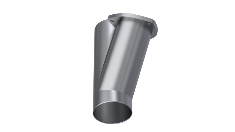 Load image into Gallery viewer, QTP 3.5in Weld-On QTEC Exhaust Cutout Y-Pipe
