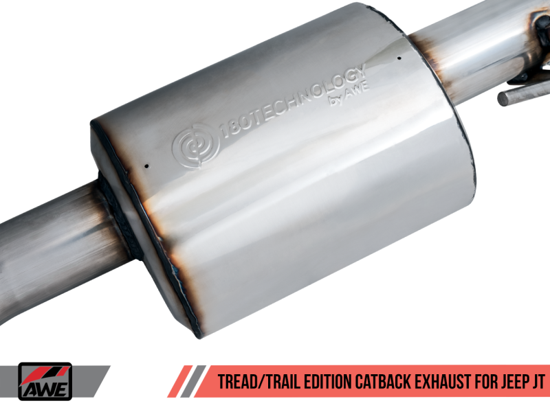 Load image into Gallery viewer, AWE Tuning 20-21 Jeep Gladiator JT 3.6L Trail Edition Cat-Back Exhaust

