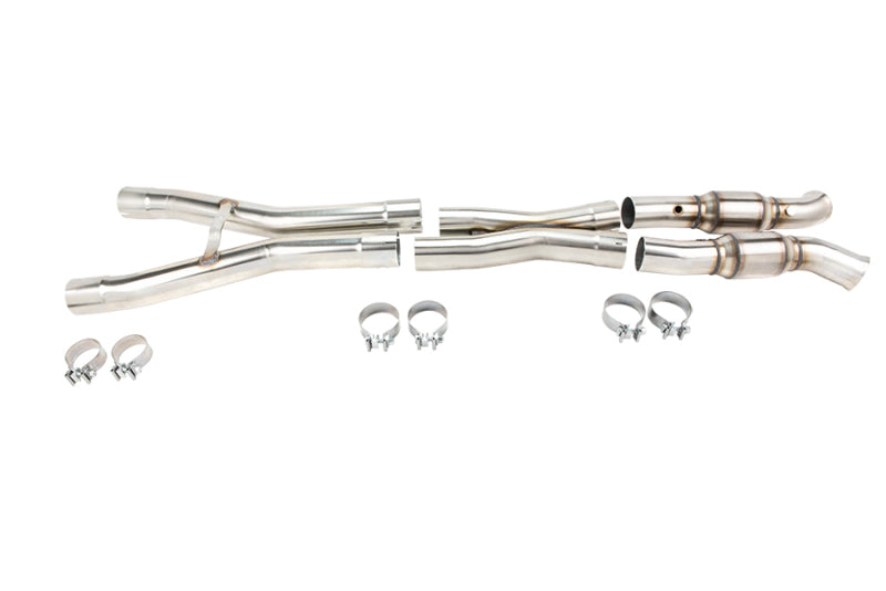 Load image into Gallery viewer, Kooks 06-13 Chevrolet Corvette Z06 ZR1 2 x 3 Header &amp; Green Catted X-Pipe Kit
