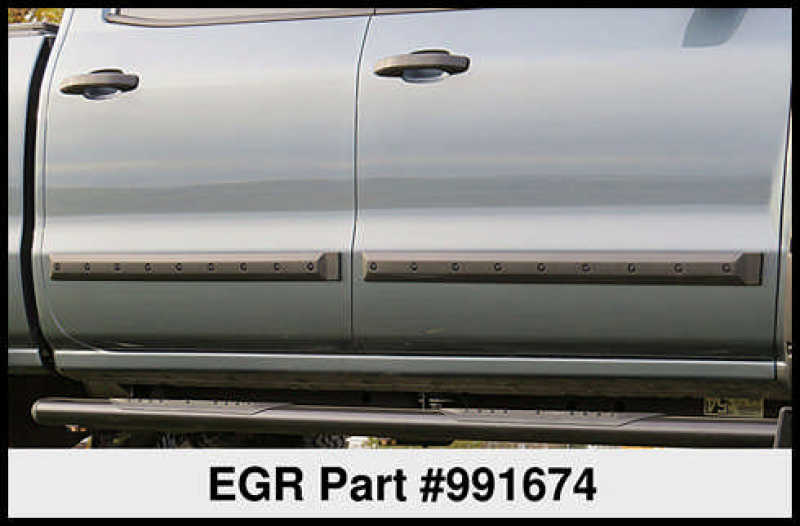 Load image into Gallery viewer, EGR Crew Cab Front 41.5in Rear 38in Bolt-On Look Body Side Moldings (991674)
