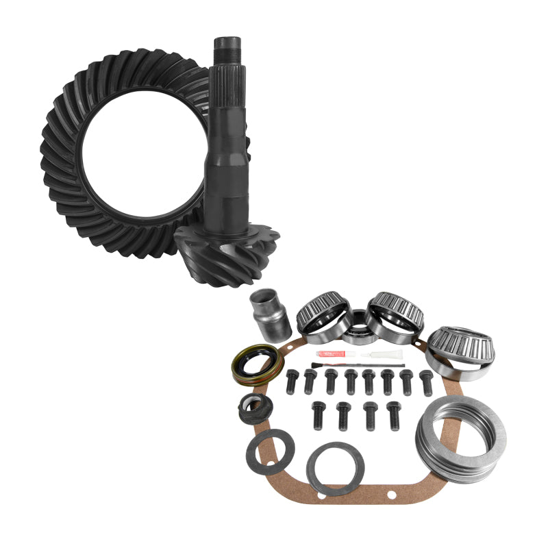Load image into Gallery viewer, Yukon Gear 10.5in Ford 4.56 Rear Ring &amp; Pinion Install Kit
