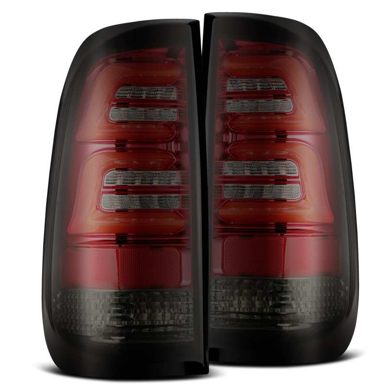 Load image into Gallery viewer, AlphaRex 97-03 Ford F-150 (Excl 4 Door SuperCrew Cab) PRO-Series LED Tail Lights Red Smoke
