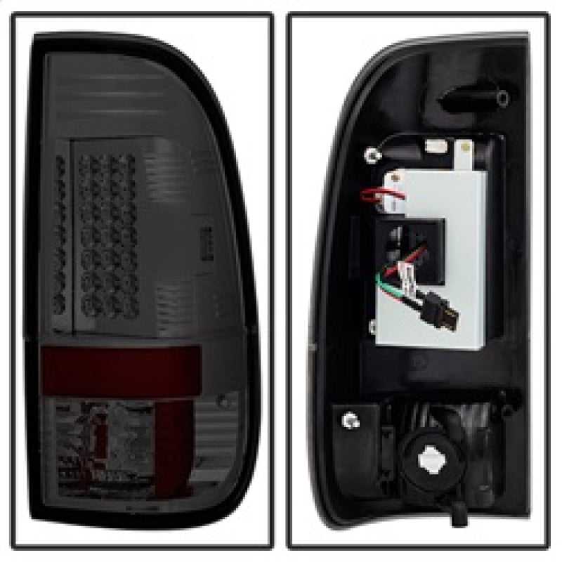Load image into Gallery viewer, Spyder Ford Super Duty 08-15 LED Tail Lights Smoke ALT-YD-FS07-LED-SM
