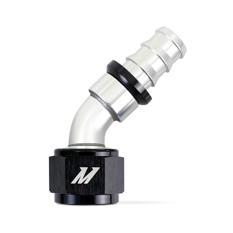 Load image into Gallery viewer, Mishimoto 45-Degree Push Lock Fitting -12AN

