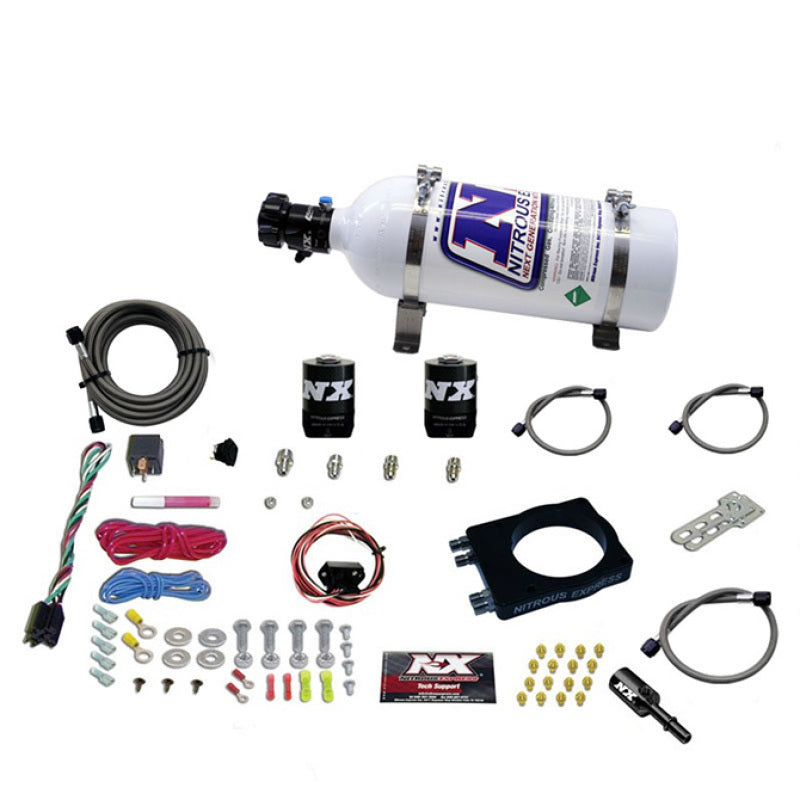 Load image into Gallery viewer, Nitrous Express Dodge Hemi Nitrous Plate Kit (50-400HP) w/5lb Bottle
