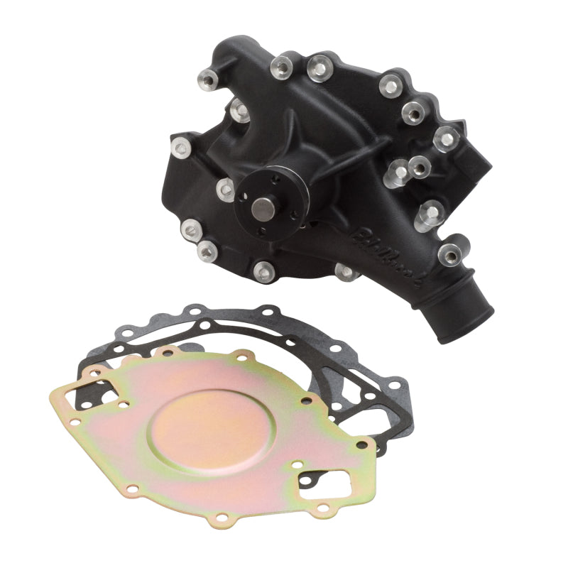 Load image into Gallery viewer, Edelbrock Water Pump High Performance Ford 1970-92 429/460 CI V8 Standard Length Black Finish

