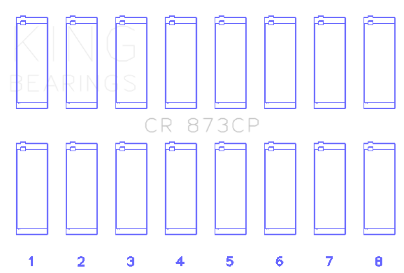 Load image into Gallery viewer, King Engine Bearings GENERAL MOTORS 379, 395 16v Rod Bearing Set
