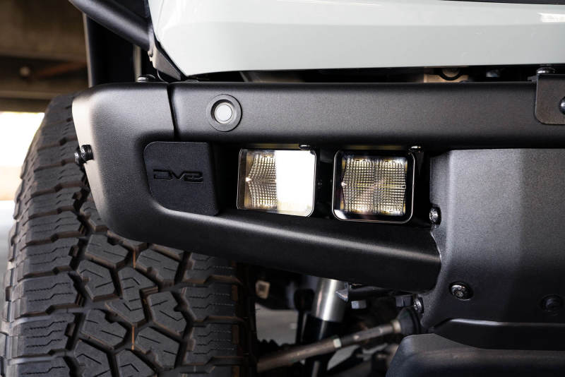 Load image into Gallery viewer, DV8 Offroad 21-22 Ford Bronco Factory Bumper Pocket Light Mount (Pair) 3in LED Pod Lights

