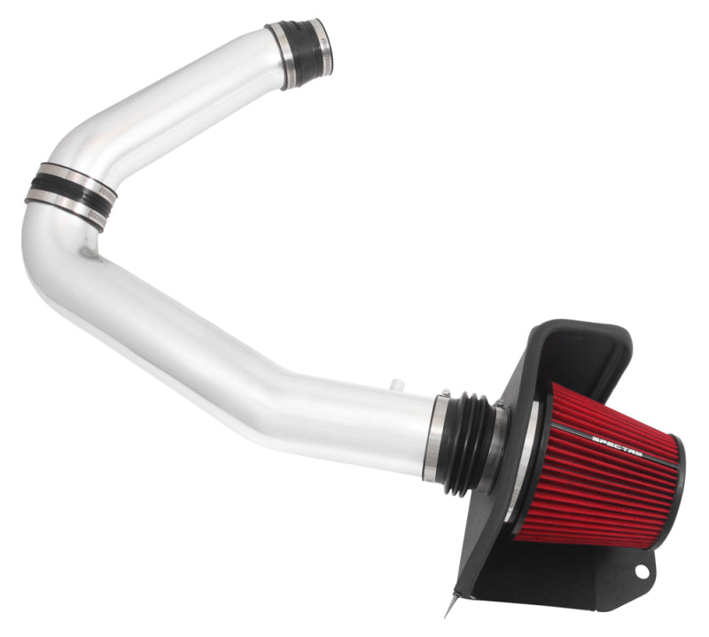 Load image into Gallery viewer, Spectre 11-15 Jeep Grand Cherokee V6-3.6L F/I Air Intake Kit - Polished w/Red Filter

