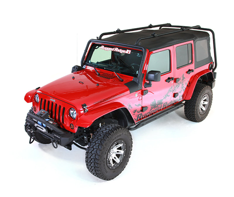 Load image into Gallery viewer, Rugged Ridge Roof Rack 07-18 Jeep 4-Door Jeep Wrangler
