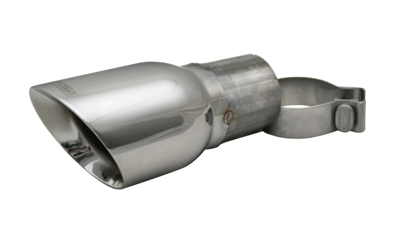 Load image into Gallery viewer, Corsa Single Universal 2.75in Inlet / 4in Outlet Polished Pro-Series Tip Kit

