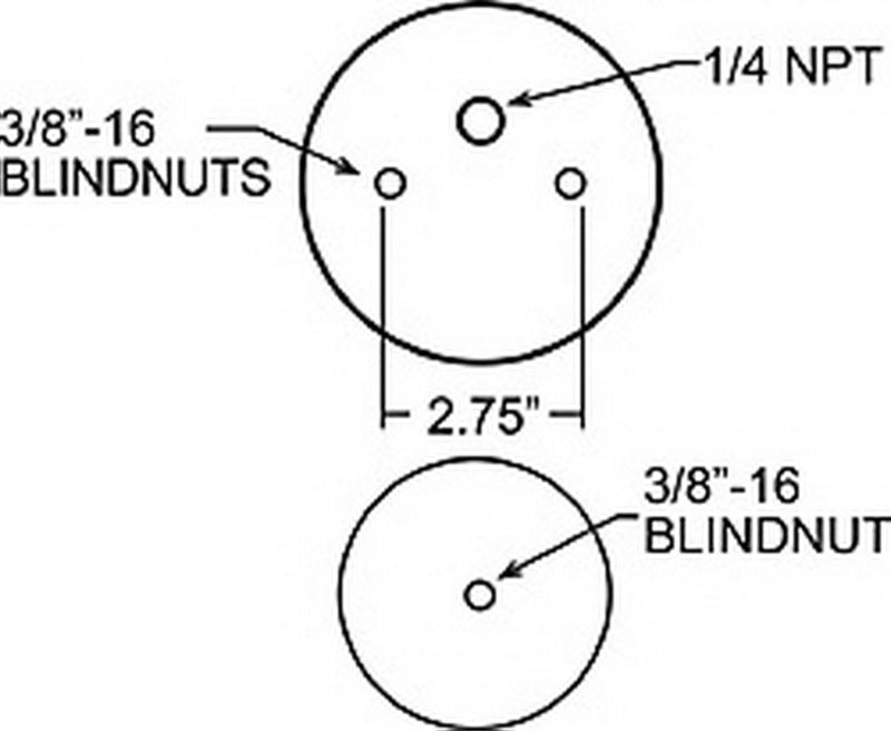 Load image into Gallery viewer, Firestone Ride-Rite Replacement Bellow 110/70 264mm (For Kit PN 2377 / 2320 / 2379) (W217609000)
