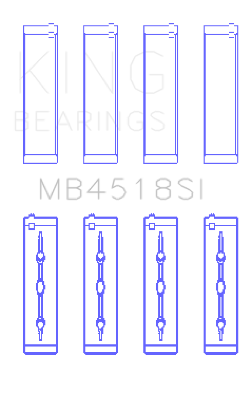 Load image into Gallery viewer, King Engine Bearings 11-20 Chrysler 300 / Dodge Grand Caravan (Size STD) Main Bearing Set
