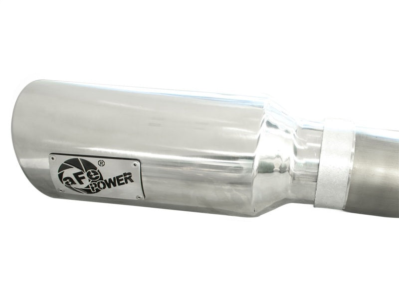Load image into Gallery viewer, aFe MACHForce XP DPF-Back Exhaust 3in SS w/ 5in Polished Tips 2014 Dodge Ram 1500 V6 3.0L EcoDiesel
