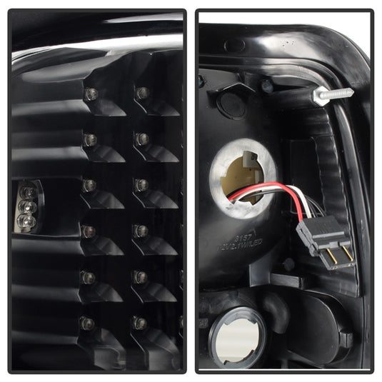 xTune Dodge Ram 1500 94-01 / Ram 2500/3500 94-02 LED Tail Lights Black ALT-ON-DRAM94-LED-BK