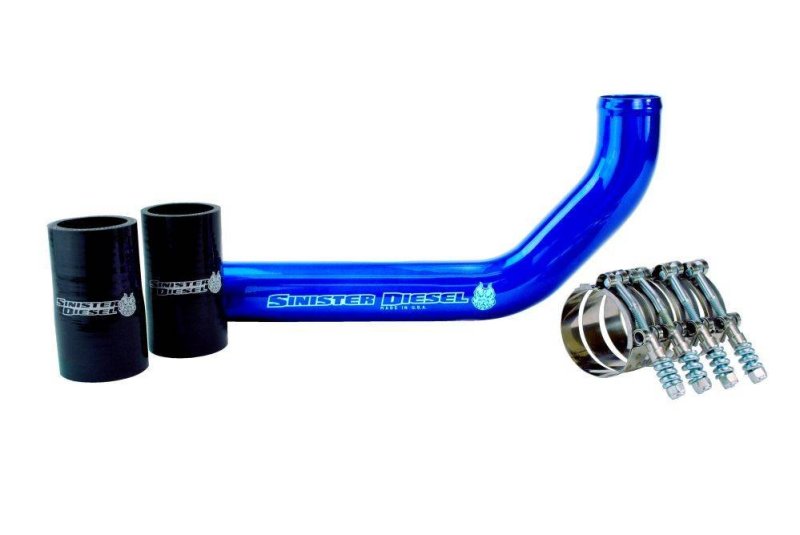 Load image into Gallery viewer, Sinister Diesel 01-05 GM Duramax 6.6L (LB7/LLY) Radiator Pipe
