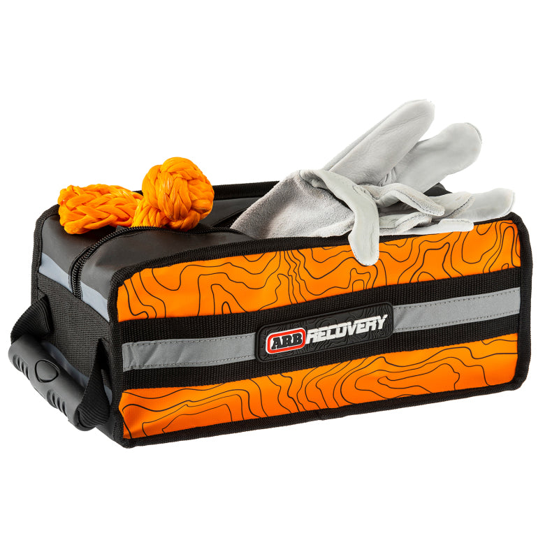 Load image into Gallery viewer, ARB Micro Recovery Bag Orange/Black Topographic Styling PVC Material
