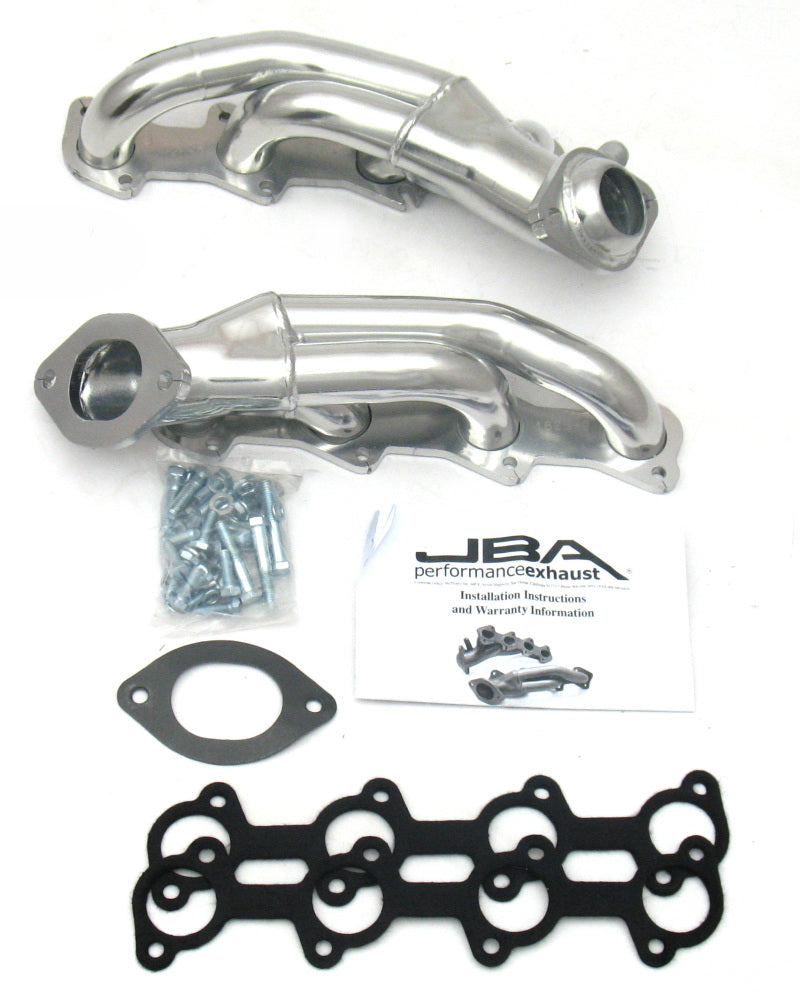 Load image into Gallery viewer, JBA 99-04 Ford Mustang 4.6L 2V 1-5/8in Primary Silver Ctd Cat4Ward Header
