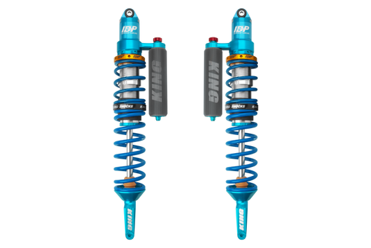 King Shocks 2022+ POLARIS RZR PRO R 3.0 Front Coilover Finned Reservoir Shock w/2.5 Adjuster -Single
