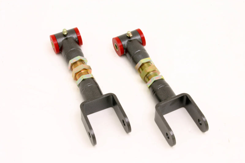 Load image into Gallery viewer, BMR 79-04 Fox Mustang Upper Control Arms On-Car Adj. (Polyurethane) - Black Hammertone

