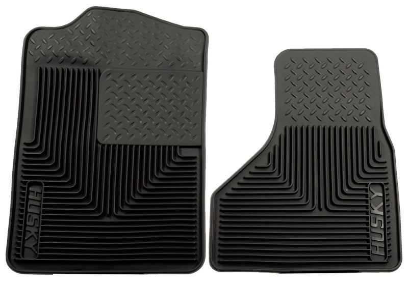 Load image into Gallery viewer, Husky Liners 08-10 Ford F-250/F-350/F-450 SuperDuty Heavy Duty Black Front Floor Mats
