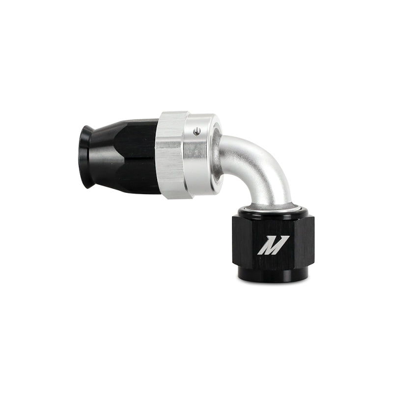Load image into Gallery viewer, Mishimoto Aluminum PTFE -6AN 90 Degree Fitting Black
