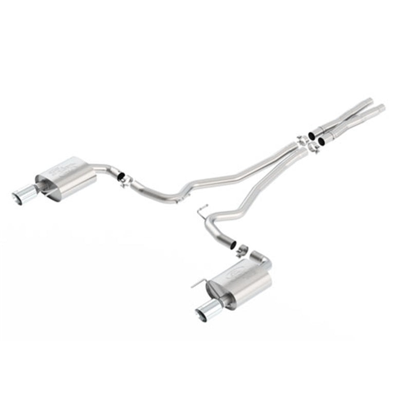 Load image into Gallery viewer, Ford Racing 2015 Mustang 5.0L Touring Cat-Back Exhaust System Chrome (No Drop Ship)
