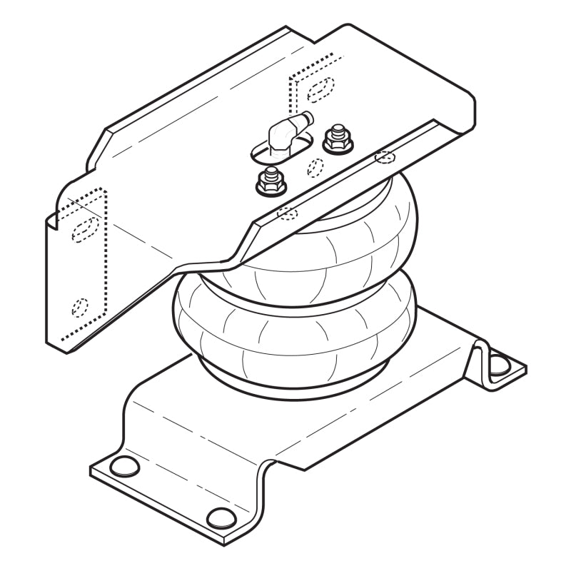 Load image into Gallery viewer, Firestone Ride-Rite Air Helper Spring Kit Rear Ford F550 / Ram 4500/5500 (W217602404)
