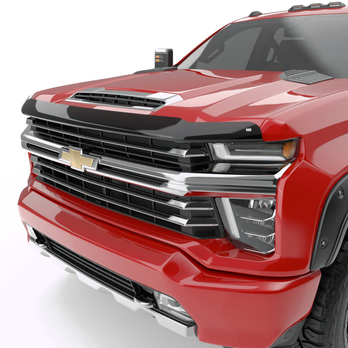 EGR 2020+ Chevy Silverado HD Superguard Hood Shield (301881) - Dark Smoke