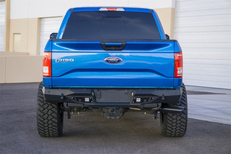 Load image into Gallery viewer, Addictive Desert Designs 15-18 Ford F-150 Stealth Fighter Rear Bumper w/ Backup Sensor Cutout
