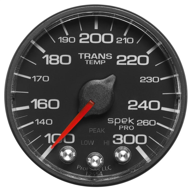 Load image into Gallery viewer, Autometer Spek-Pro 52.4mm 100-300 Deg F Digital Stepper Motor Trans Temp Gauge

