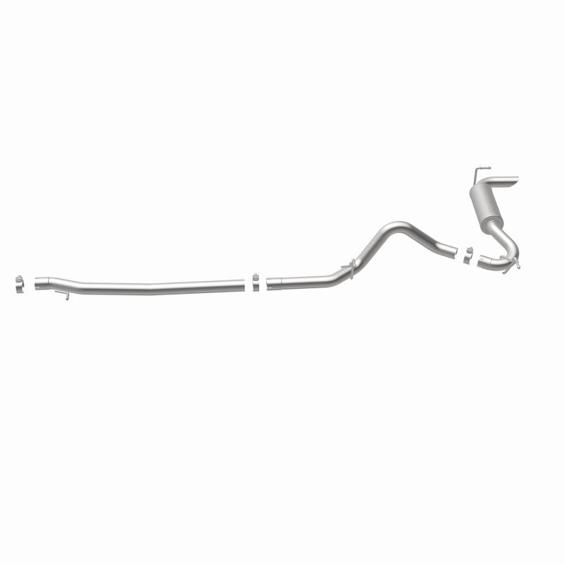 Load image into Gallery viewer, MagnaFlow 12-14 Jeep Wrangler 4dr Single Straight Rear P/S Exit Stainless C/B Performance Exhaust
