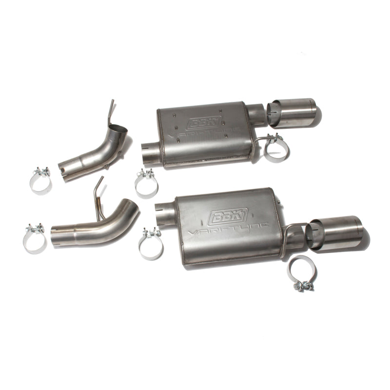Load image into Gallery viewer, BBK 05-10 Mustang GT VariTune Axle Back Exhaust Kit (Stainless Steel
