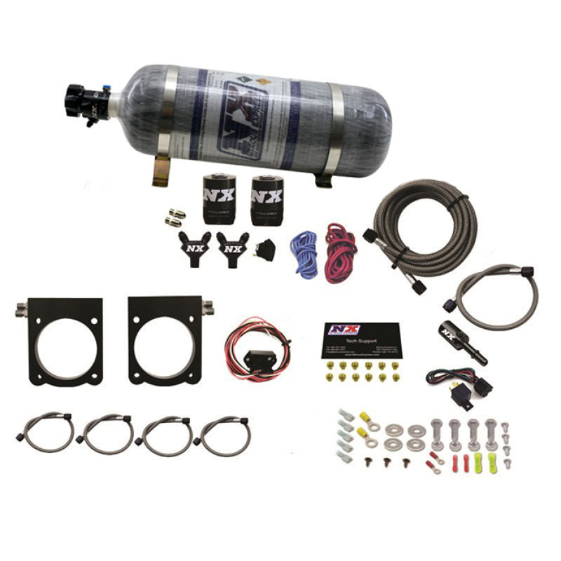 Load image into Gallery viewer, Nitrous Express 13-17 Dodge Viper (Gen-V) Nitrous Plate Kit (50-400HP) w/12lb Bottle
