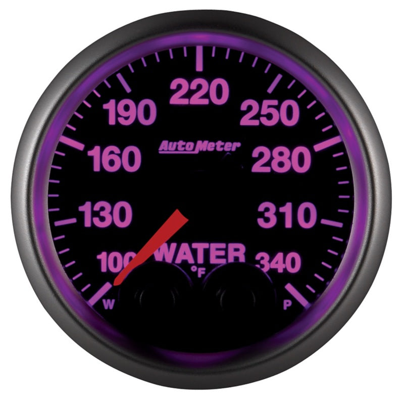 Load image into Gallery viewer, Autometer Elite 52mm 100-340 Deg F Water Temperature Peak and Warn Gauge w/ Electonic Control

