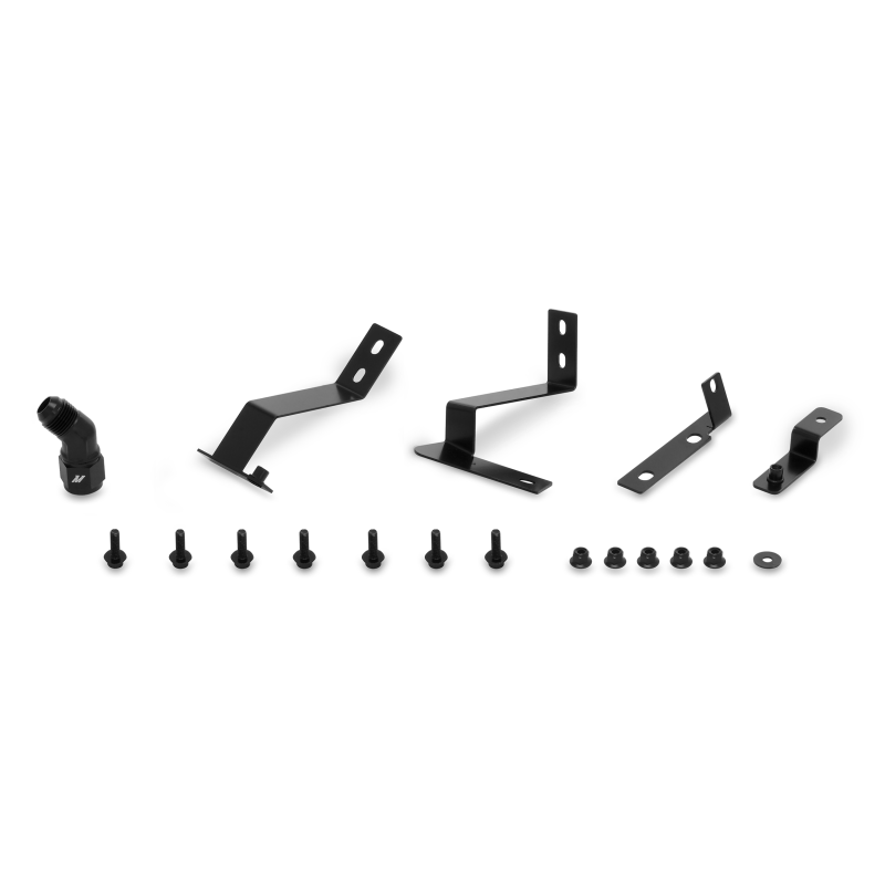 Load image into Gallery viewer, Mishimoto 2016+ Chevy Camaro Oil Cooler Kit w/ Thermostat - Black
