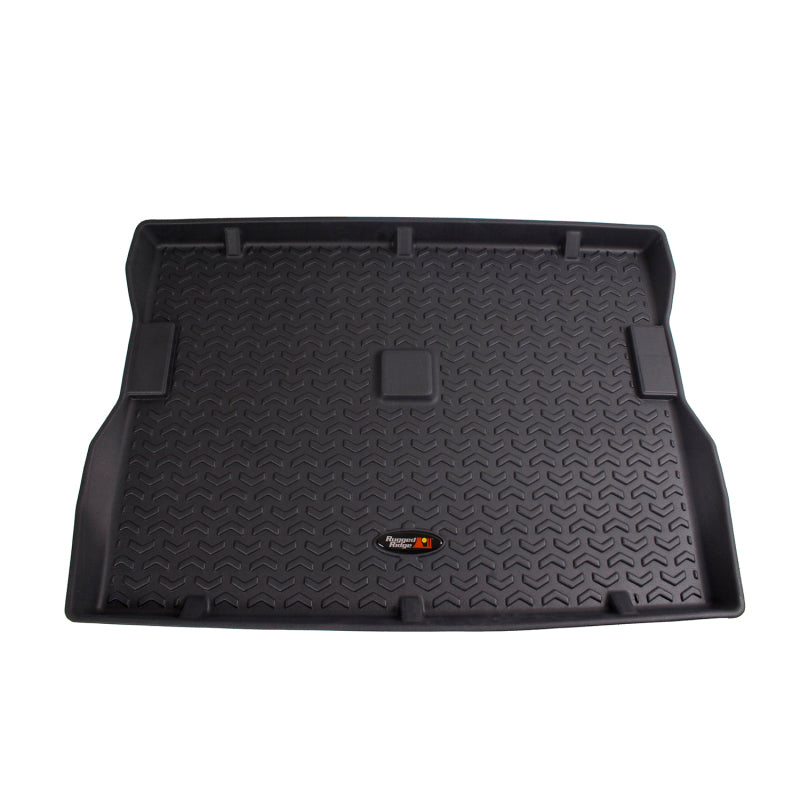 Load image into Gallery viewer, Rugged Ridge Floor Liner Cargo Black 1976-1986 Jeep CJ-7 / 87-95 Jeep Wrangler YJ
