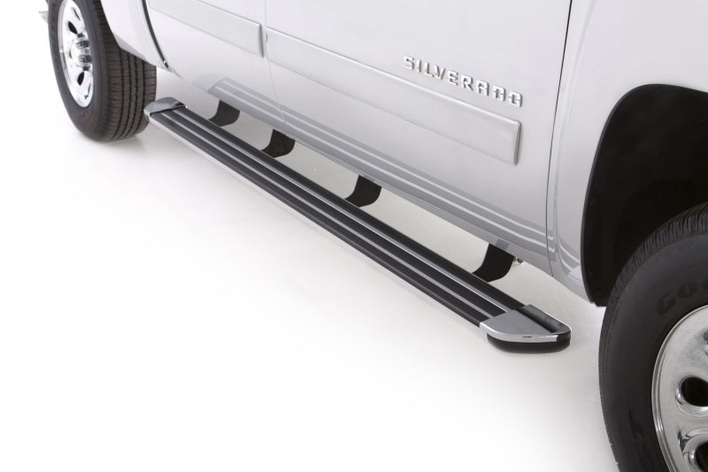 Load image into Gallery viewer, Lund 04-17 Nissan Titan King Cab (80in) Crossroads 80in. Running Board Kit - Chrome
