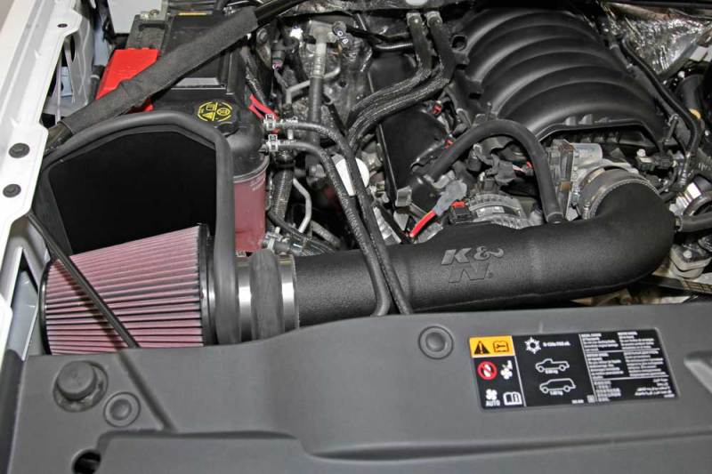 Load image into Gallery viewer, K&amp;N 63 Series Aircharger Performance Intake Kit Chevy/GMC 14-15 Silverado/Sierra 1500 5.3L/6.2L V8
